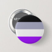 Flag für asexuelle Priese Button (Vorne & Hinten)