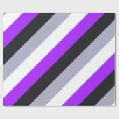 Flag für asexuelle Priese Geschenkpapier (Flach)