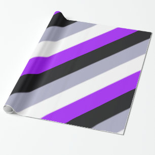 Flag für asexuelle Priese Geschenkpapier