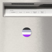 Flag für asexuelle Priese Magnet (In Situ (Geschirrspüler))