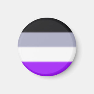 Flag für asexuelle Priese Magnet