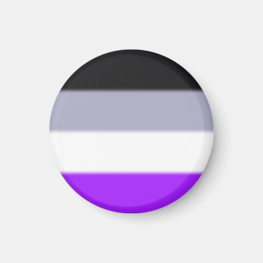 Flag für asexuelle Priese Magnet (Vorne)