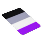 Flag für asexuelle Priese Magnet (Rechte Seite)