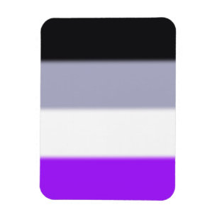 Flag für asexuelle Priese Magnet