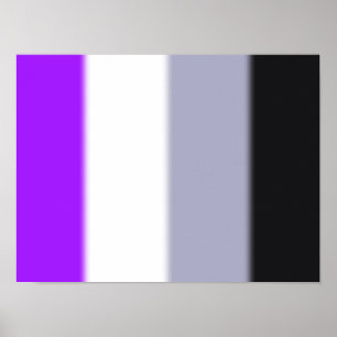 Flag für asexuelle Priese Poster
