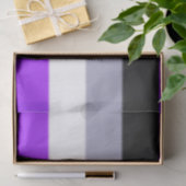 Flag für asexuelle Priese Seidenpapier (Geschenk)