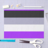 Flag für asexuelle Priese Seidenpapier (Handwerk)