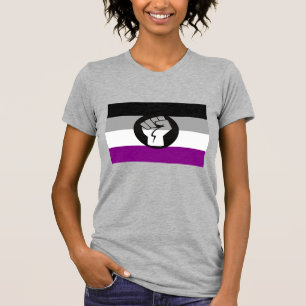 Flag für asexuelle Proteste T-Shirt