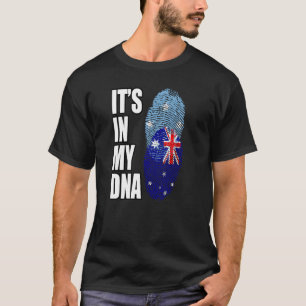 Flag für australische und mikronesische DNA-Mischu T-Shirt