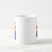 Flag für benutzerdefinierte Arizona-Staat Kaffeetasse (Mittel)