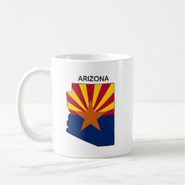 Flag für benutzerdefinierte Arizona-Staat Kaffeetasse