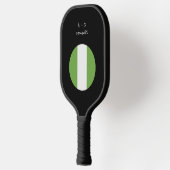 Flag für benutzerdefinierte Meldung Nigeria Pickleball Schläger (Links)