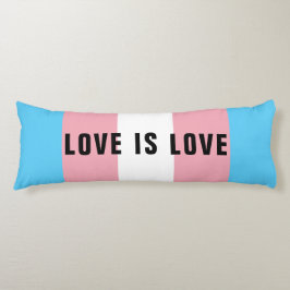 Flag für benutzerdefiniertes LGBT-Rainbow-Transgen Seitenschläferkissen