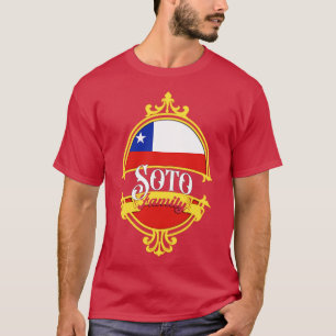 Flag für Chile der Soto-Familie T-Shirt