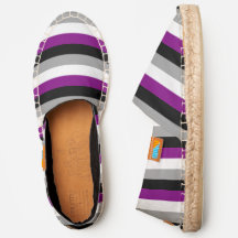 Flag für den asexuellen Stolz