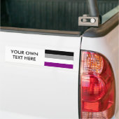 Flag für den asexuellen Stolz Autoaufkleber (Auf Lkw)