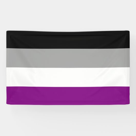 Flag für den asexuellen Stolz Banner (Horizontal)