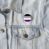 Flag für den asexuellen Stolz Button (Beispiel)