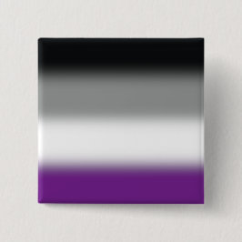 Flag für den asexuellen Stolz - farbenfrohe ACE-Ma Button