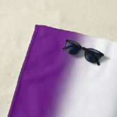Flag für den asexuellen Stolz - farbenfrohe ACE-Ma Strandtuch (Beispiel)