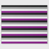 Flag für den asexuellen Stolz Geschenkpapier (Flach)
