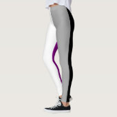 Flag für den asexuellen Stolz Leggings (Links)