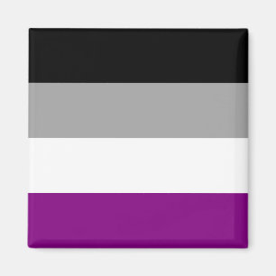 Flag für den asexuellen Stolz Magnet