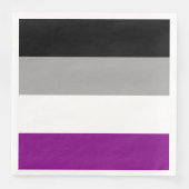 Flag für den asexuellen Stolz Serviette (Vorderseite)