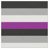 Flag für den asexuellen Stolz Stoff (Nahaufnahme)