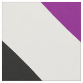 Flag für den asexuellen Stolz Stoff (Nahaufnahme)