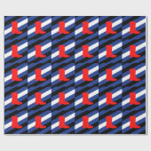 Flag für den Boot-Pride Geschenkpapier (Flach)