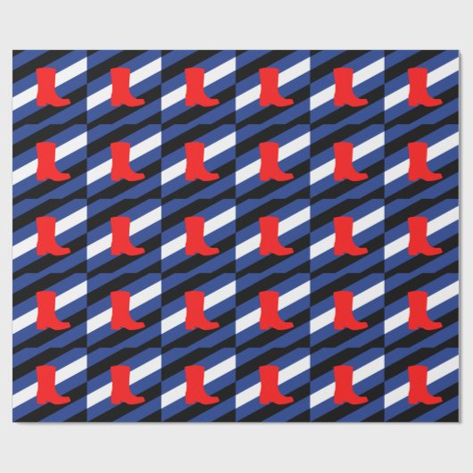 Flag für den Boot-Pride Geschenkpapier (Flach)