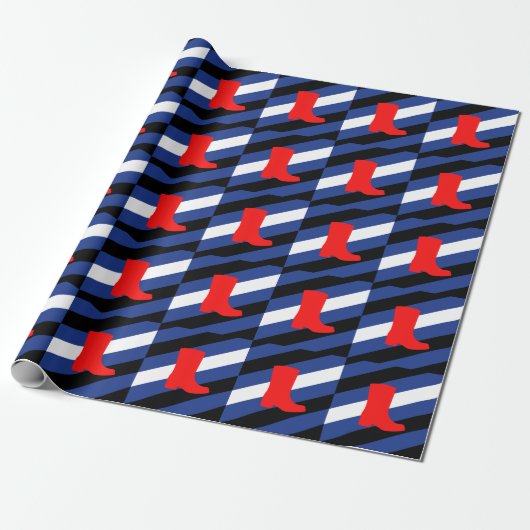 Flag für den Boot-Pride Geschenkpapier (Ungerollt)