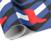 Flag für den Boot-Pride Geschenkpapier (Rolleneckpunkt)
