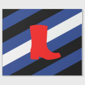 Flag für den Boot-Pride Geschenkpapier (Flach)