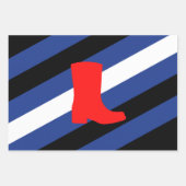 Flag für den Boot-Pride Geschenkpapier Set (Vorderseite)