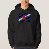 Flag für den Boot-Pride Hoodie (Vorderseite)