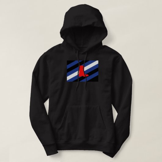 Flag für den Boot-Pride Hoodie (Design vorne)