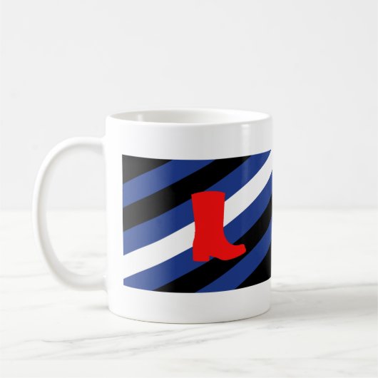 Flag für den Boot-Pride Kaffeetasse (Links)
