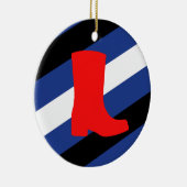 Flag für den Boot-Pride Keramik Ornament (Rechts)