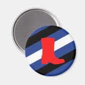 Flag für den Boot-Pride Magnet (Vorderseite/Rückseite)