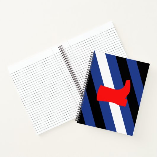 Flag für den Boot-Pride Notizblock (Innenseite)
