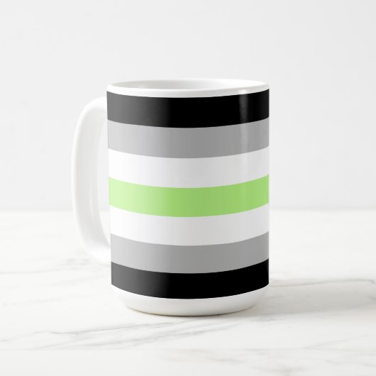 Flag für den Führerschein Kaffeetasse (Vorderseite Links)