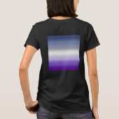 Flag für den "Gradient Butch Lesbian Pride" - "But T-Shirt (Rückseite)