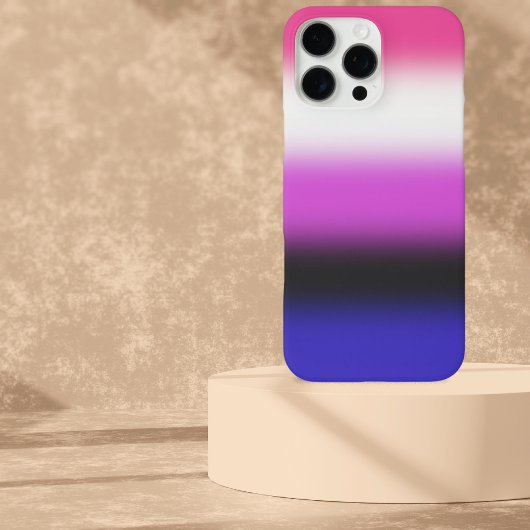 Flag für den Gradient Genderfluid - Flag für Gende Case-Mate iPhone Hülle