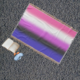 Flag für den Gradient Genderfluid - Flag für Gende Decke