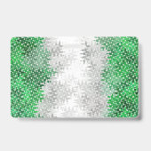 Flag für den kieseligen Boho, individuell anpassba Ausweis (Rückseite)