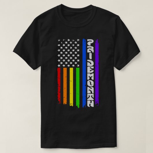 Flag für den Monat T-Shirt (Design vorne)