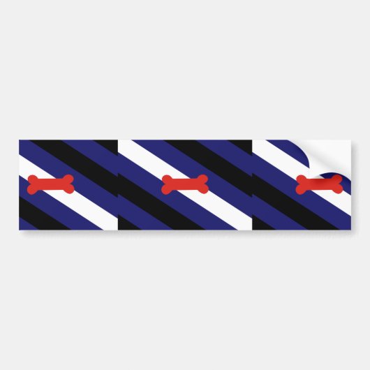 Flag für den Welpenspielstand Autoaufkleber (Vorne)