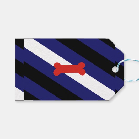 Flag für den Welpenspielstand Geschenkanhänger (Vorderseite (Horizontal))